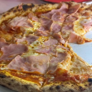 Pizza de prosciutto