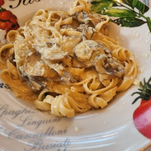 Fettuccine Trufado o Porcini