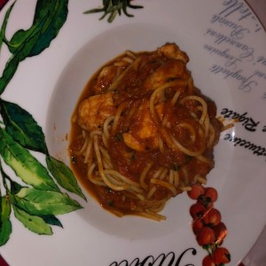 Pasta Pomodoro con Pollo