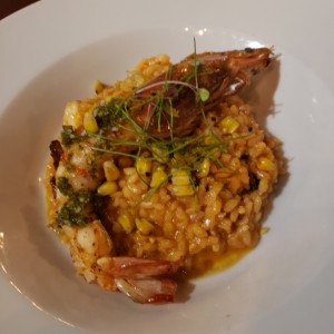 risotto de langostinos