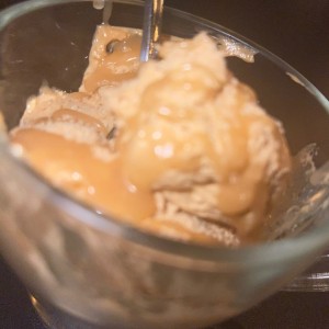 Mousse dulce de leche