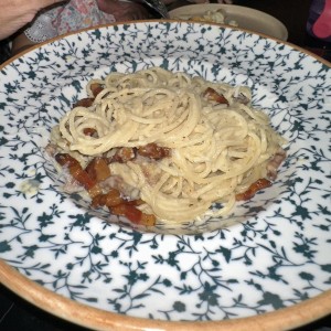 PLATO FUERTE - PASTA CARBONARA