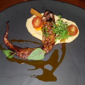 Pulpo a la parrilla