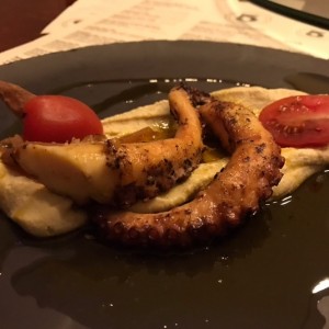 pulpo al grill