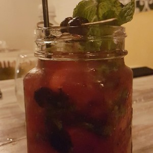 Mojito de blueberries 