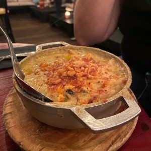 Mac and cheese trufado 