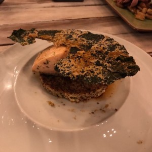 Salmon con quinoa