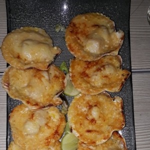 Conchitas a la parmesana