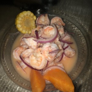 ceviche de camaron 