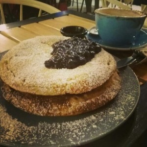 Pancake  Con Blueberries 