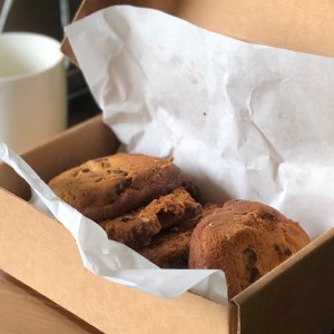 Galletas (para llevar) de chocolate chips y de avena