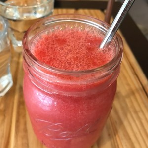 Licuado de fresa