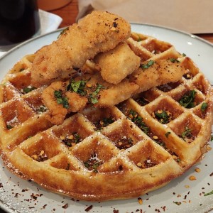 chicken and waffle