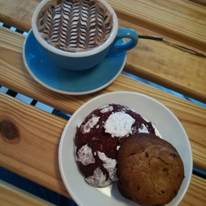 Galletas de Red Velvet y Chispas de chocolate