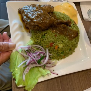 Arroz Verde con Pato