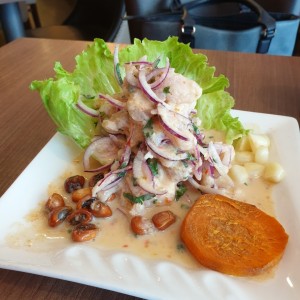 Cebiche de pescado 