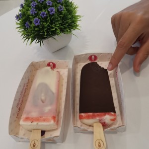 Paleta de cheesecake 