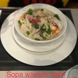 SOPA DE WANTON MEIN