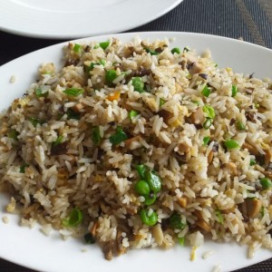 Arroz con vegetales