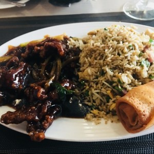 mongolian beef menu lunch