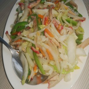 CHOP SUEY DE PUERCO