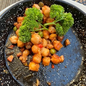 Garbanzos Fritos