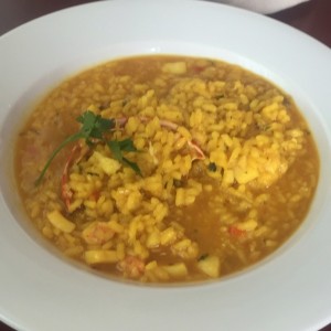 arroz meloso de langosta