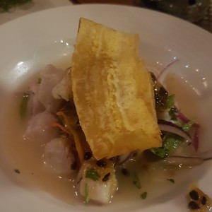 Ceviche de corvina