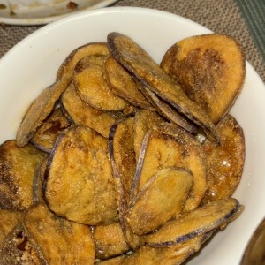 Chips de Berenjena