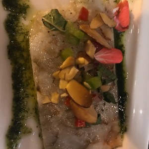 tiradito de camarones 