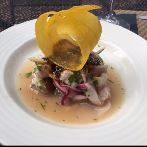 ceviche corvina