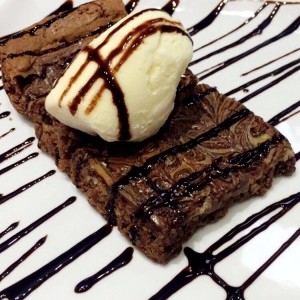 Postres - Brownie de nutella