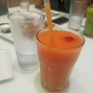 jugo de papaya