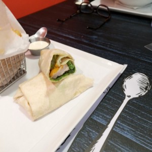 wrap de pollo