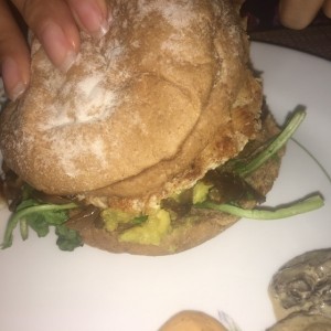 hamburguesa de pollo