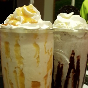 Milkshakes de Oreo y Vainilla