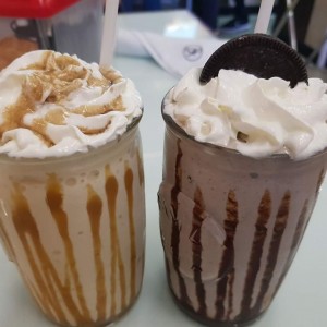 Milkshakes: Vainilla y Oreo