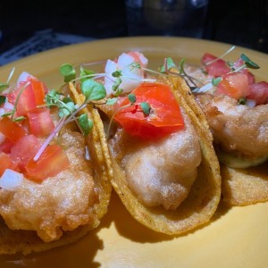 Para compartir - Fish Tacos