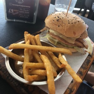 Hamburguesa de pollo ?