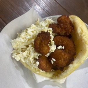 Arepa de camaron