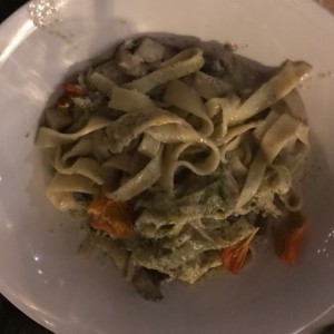 Pasta trufada de la casa