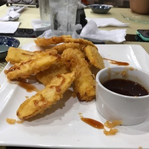 Tempura de Platanos