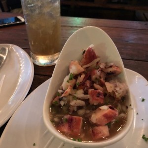 ceviche de pulpo