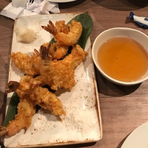 Tempura de langostinos