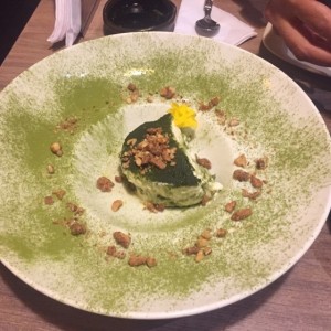 tiramisu de te verde! delicioso y fresco