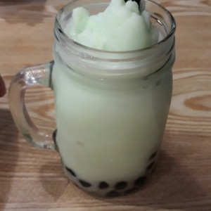 Bubble tea de melon