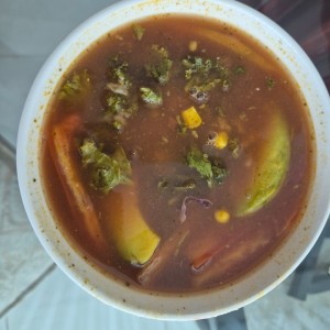 sopa de tortilla 