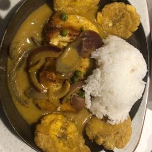 Corvina al Curry