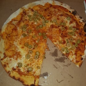 Pizza de Aceitunas