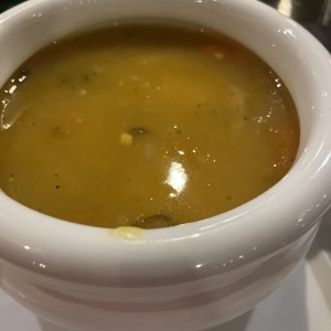 Sopa de vegetales 